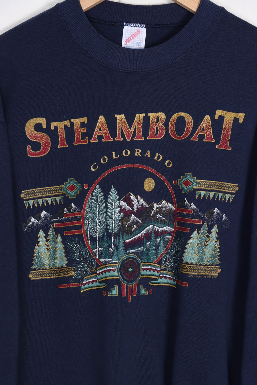 Steamboat Colorado 1994 Nature Sweatshirt USA Made (M)