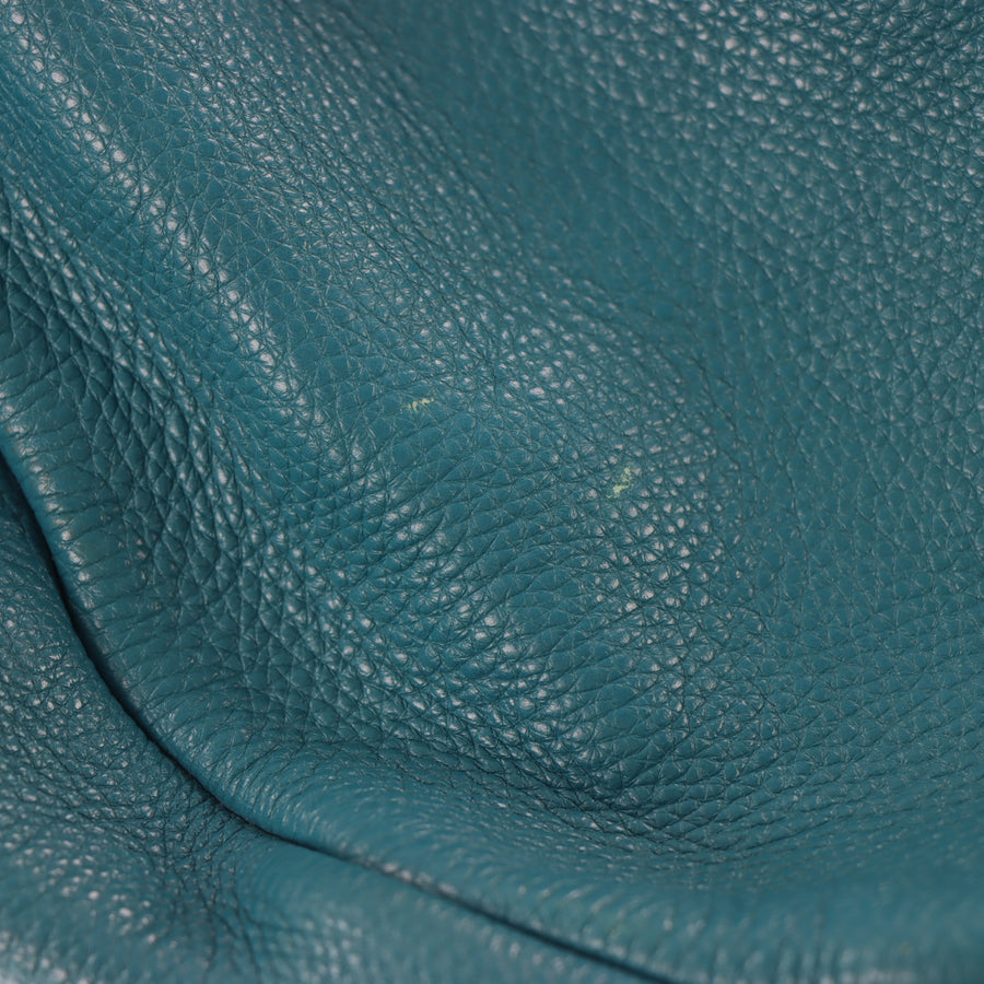 MARC JACOBS 'Q Hillier Hobo' Teal Leather Bag