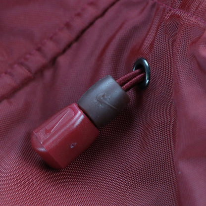 NIKE Vintage REVERSIBLE Swoosh Fleece Lined Zip Up Hooded Red Jacket (XL-XXL)