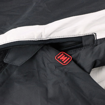 Vintage NIKE Embroidered Swoosh Quarter Zip Hooded Windbreaker Pullover (XXL)
