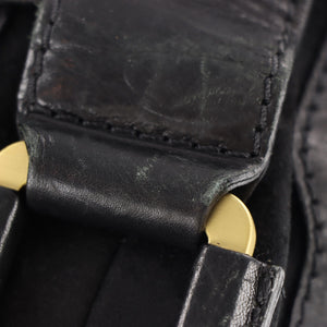 JIMMY CHOO 'Mahala' Black Leather Tote Bag