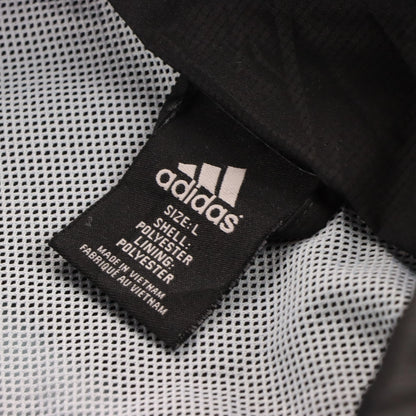 Vintage ALL BLACKS New Zealand 2009/2010 Hooded All-Weather Rugby Jacket (L)