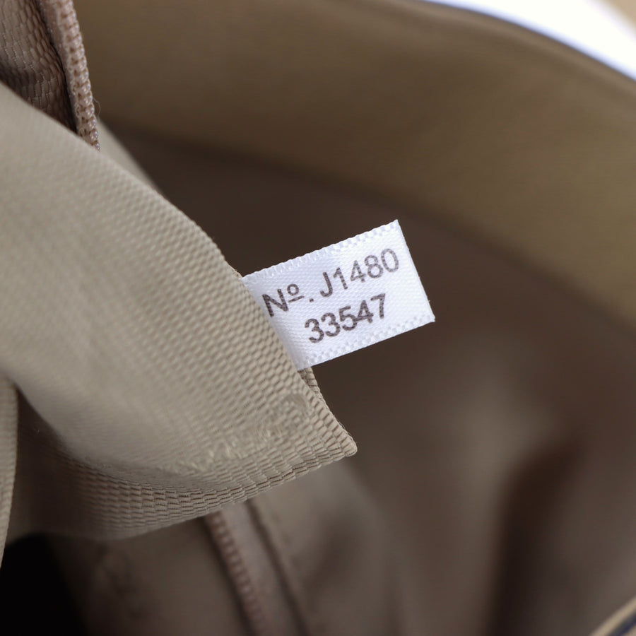 COACH 'Edie' 33547 Beige Leather Hobo Bag