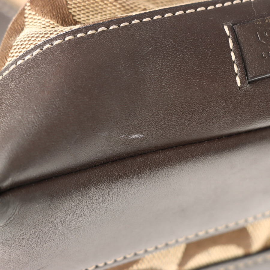 COACH Signature Jacquard 6042 Brown Tote Bag