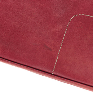 COACH 'Hamptons' 7757 Red Leather Tote Bag