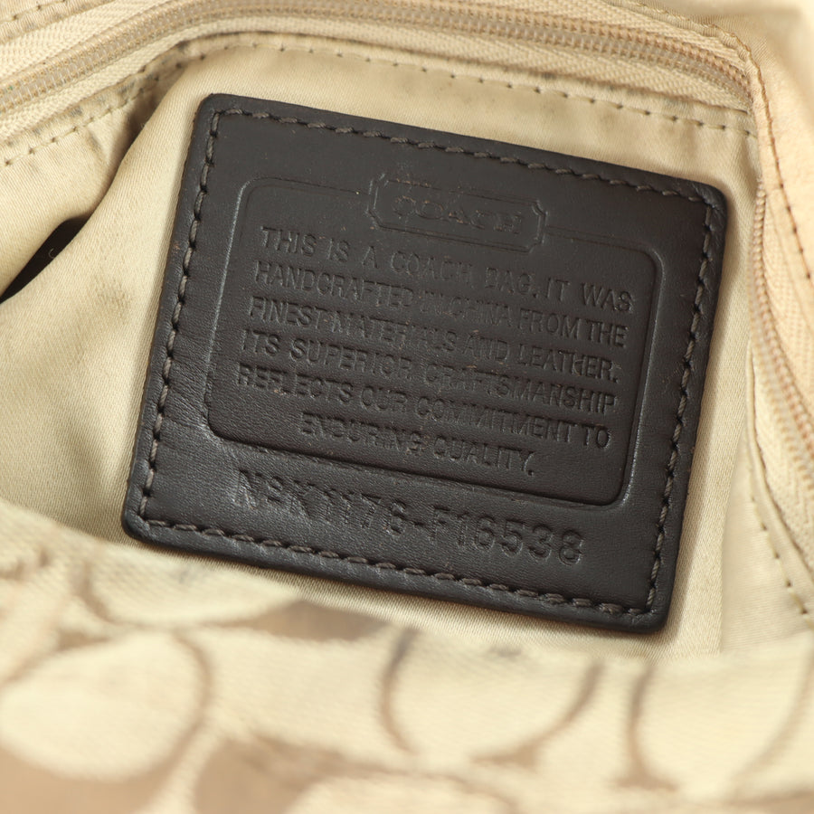 COACH 'Penelope' F16538 Jacquard Hobo Bag