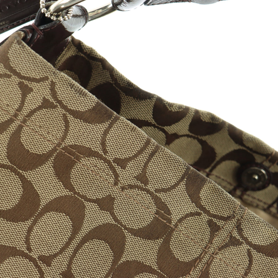 COACH 'Penelope' F16538 Jacquard Hobo Bag