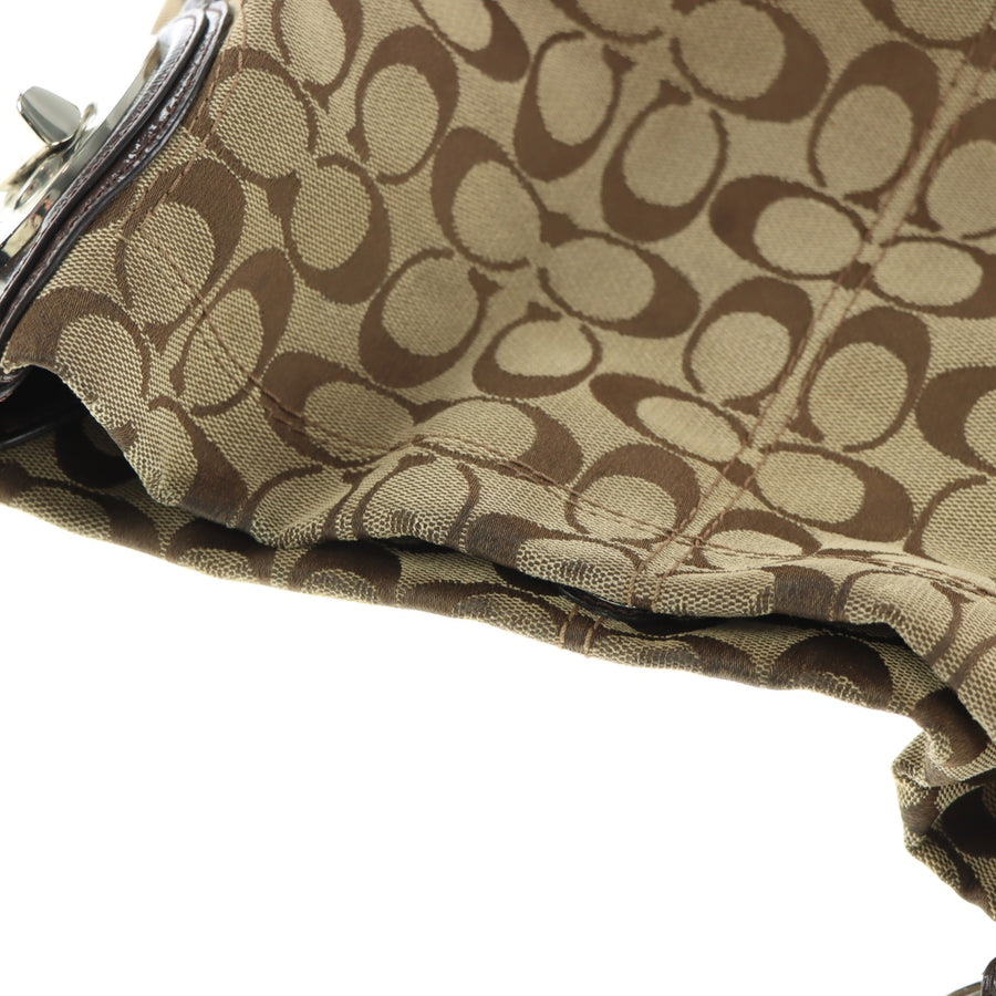 COACH 'Penelope' F16538 Jacquard Hobo Bag