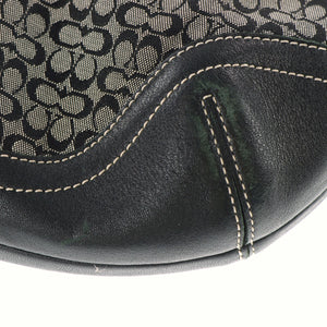 COACH Signature Jacquard 6351 Mini Hobo Bag