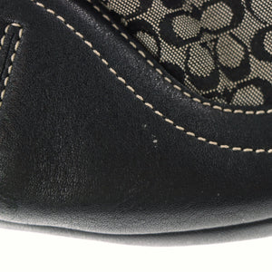 COACH Signature Jacquard 6351 Mini Hobo Bag