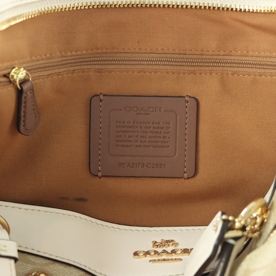 COACH 'Kailey Carryall' C2851 Leather Crossbody Bag