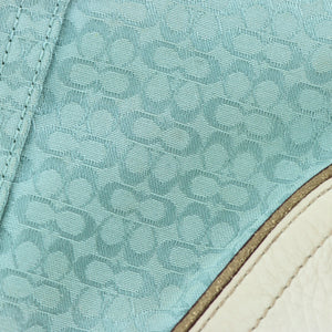 COACH 'Soho' 1457 Signature Blue Jacquard Shoulder Bag