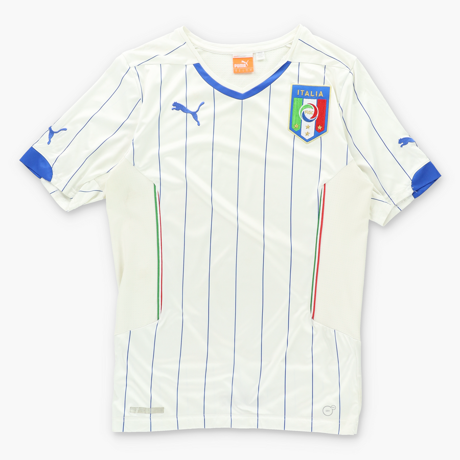 Italy 2014/15 Away Football Shirt PUMA Soccer Jersey (S-M)
