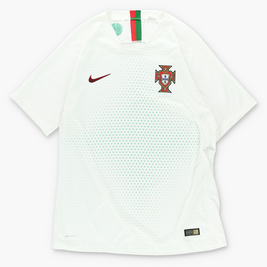 NIKE Portugal 2018 Vapor Match Away Football Shirt Soccer Jersey (L)