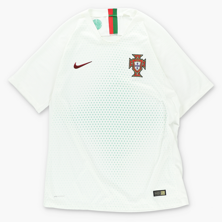 NIKE Portugal 2018 Vapor Match Away Football Shirt Soccer Jersey (L)