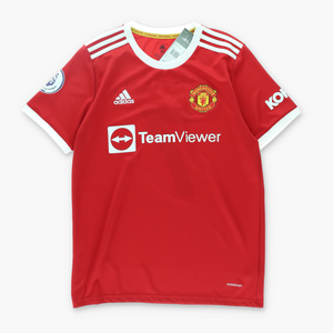 BOOTLEG Manchester United 2021/22 Home Soccer ADIDAS Jersey (M)