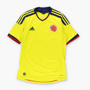 COLOMBIA 2012/13 Home ADIDAS Football Jersey Soccer Shirt (M)
