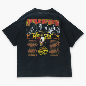 Mötley Crüe 'Carnival of Sins Tour' Band Promo Music T-Shirt (XL)