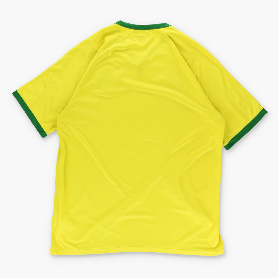 NIKE Brazil 2014/15 Home Sports Soccer Shirt Football Jersey (L)