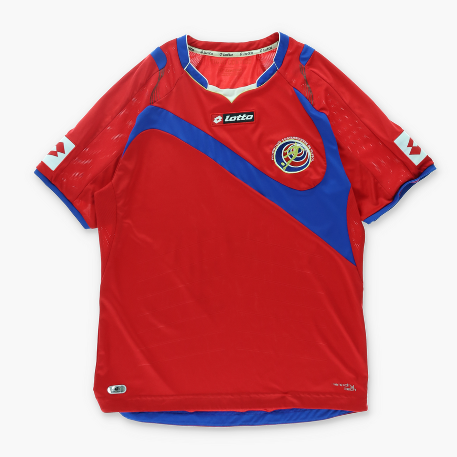 LOTTO Costa Rica 2014 FIFA World Cup Home Soccer Jersey (L)