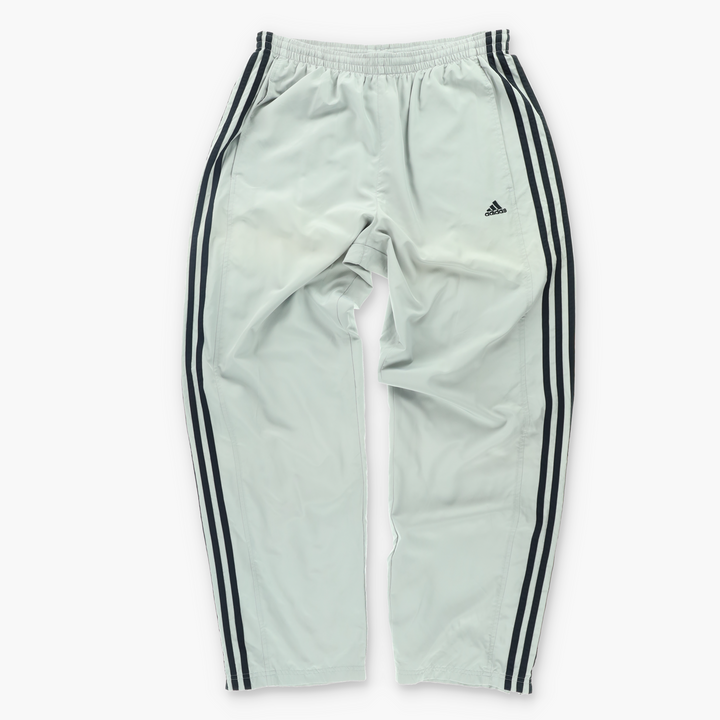 ADIDAS 90s 3-Stripe Grey Track Pants (M)