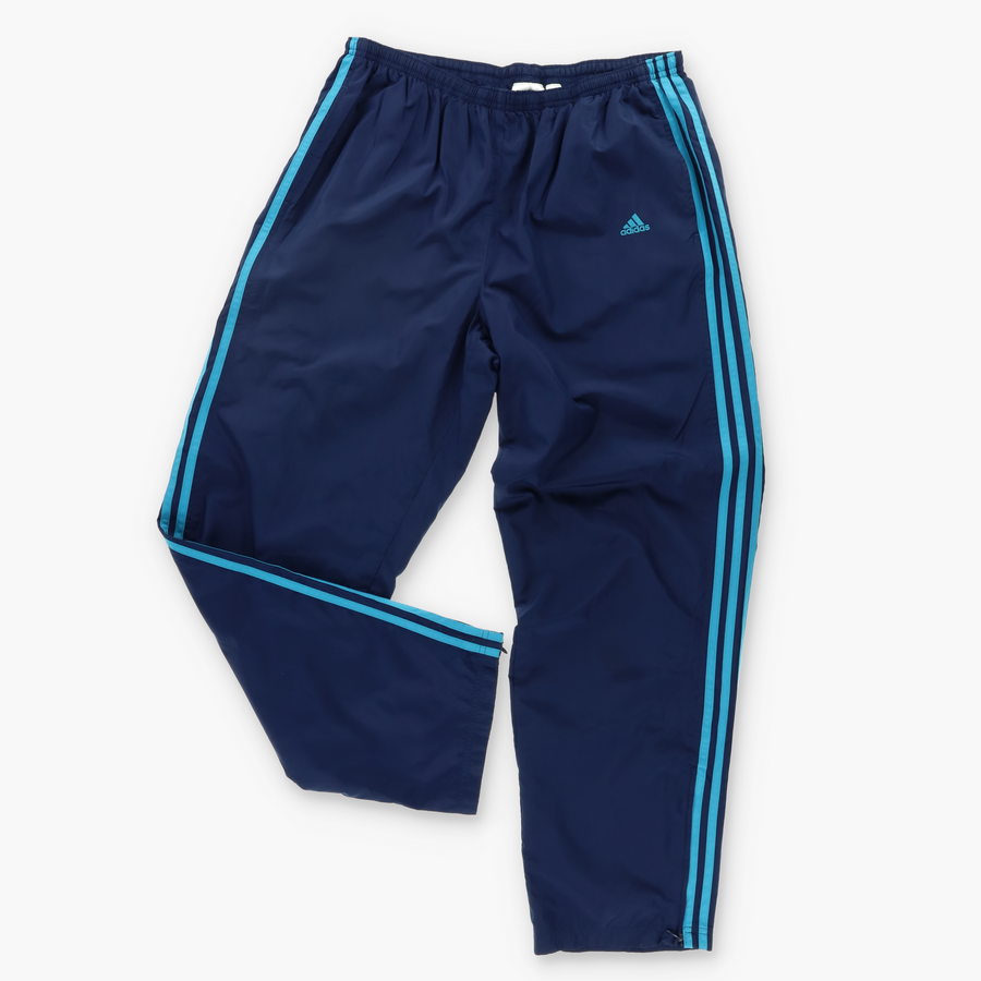 ADIDAS 90s style 3-stripe Navy & Blue Track Pants (XL)