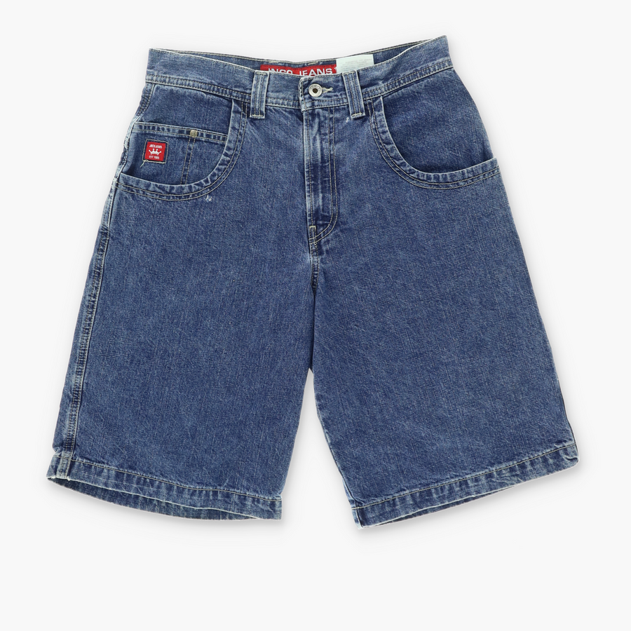 JNCO Jeans Embroidered Dragon Baggy Denim Shorts (18)