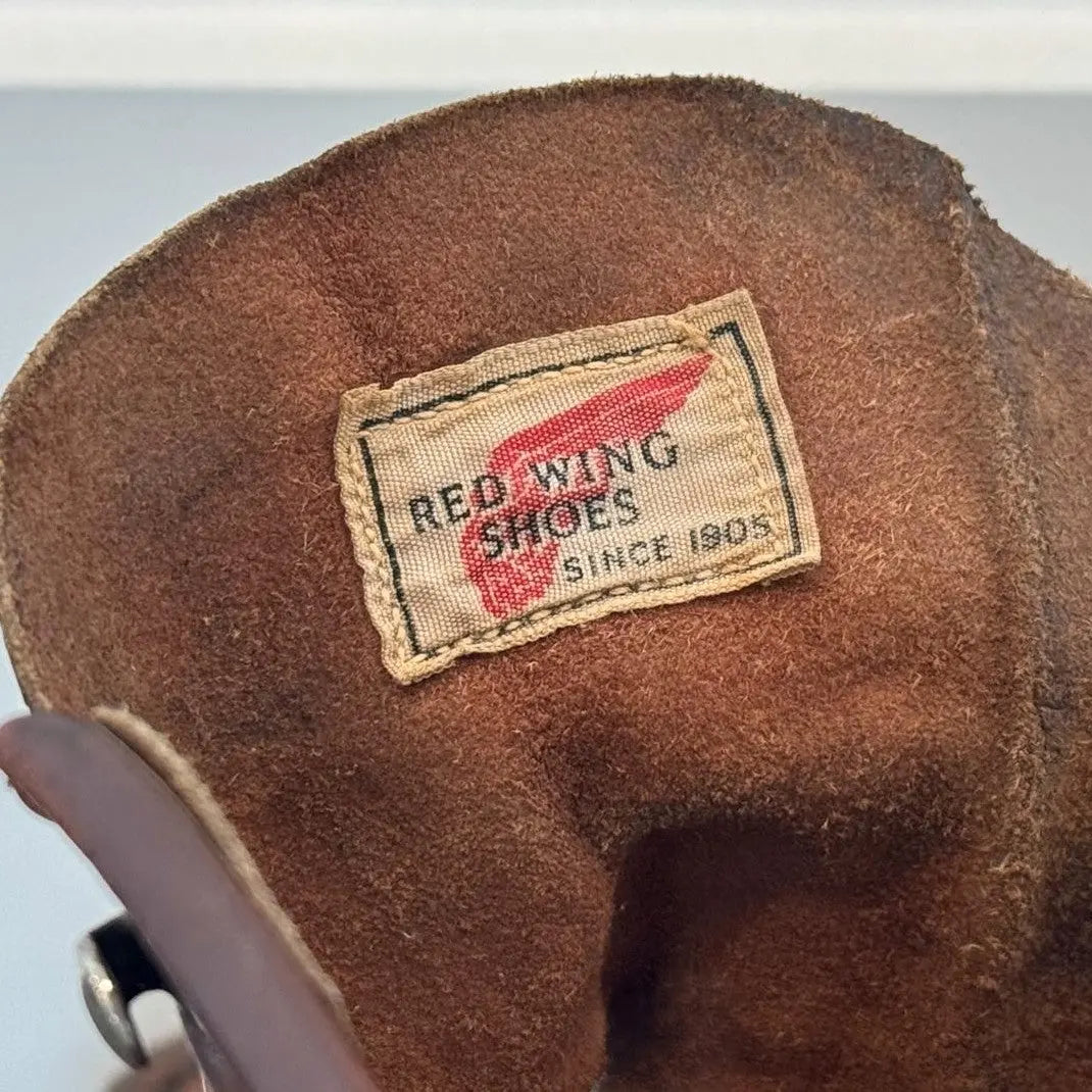 RED WING Irish Setter Brown Leather Hunting Boots (12 B) - Vintage Sole Melbourne