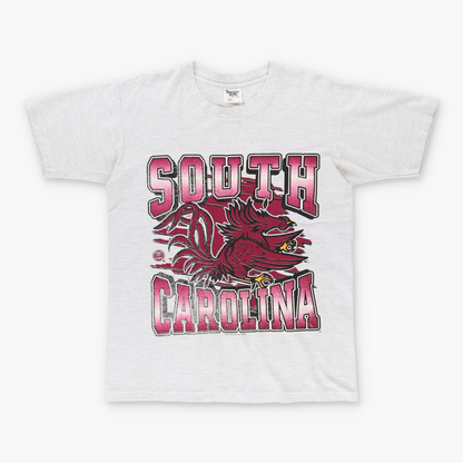 University of South Carolina College Grey T-Shirt USA Made (L-XL)