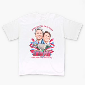 Clinton Gore 53rd Presidential Inauguration T-Shirt USA Made (XL-XXL)