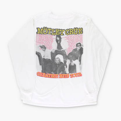 Motley Crue 1999 'Greatest Hits Tour' Cartoon Graphic Longsleeve (L-XL)