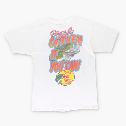 NASCAR Bass Pro Shops Dale Earnhard 'Catch 'Em if you Can' T-Shirt (L-XL)