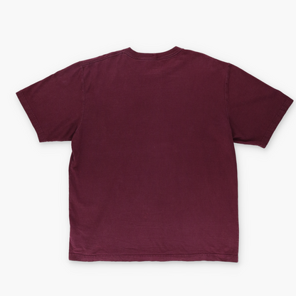 CARHARTT Maroon 'Original Fit' Pocket T-Shirt (L)