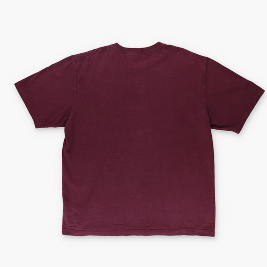 CARHARTT Maroon 'Original Fit' Pocket T-Shirt (L)