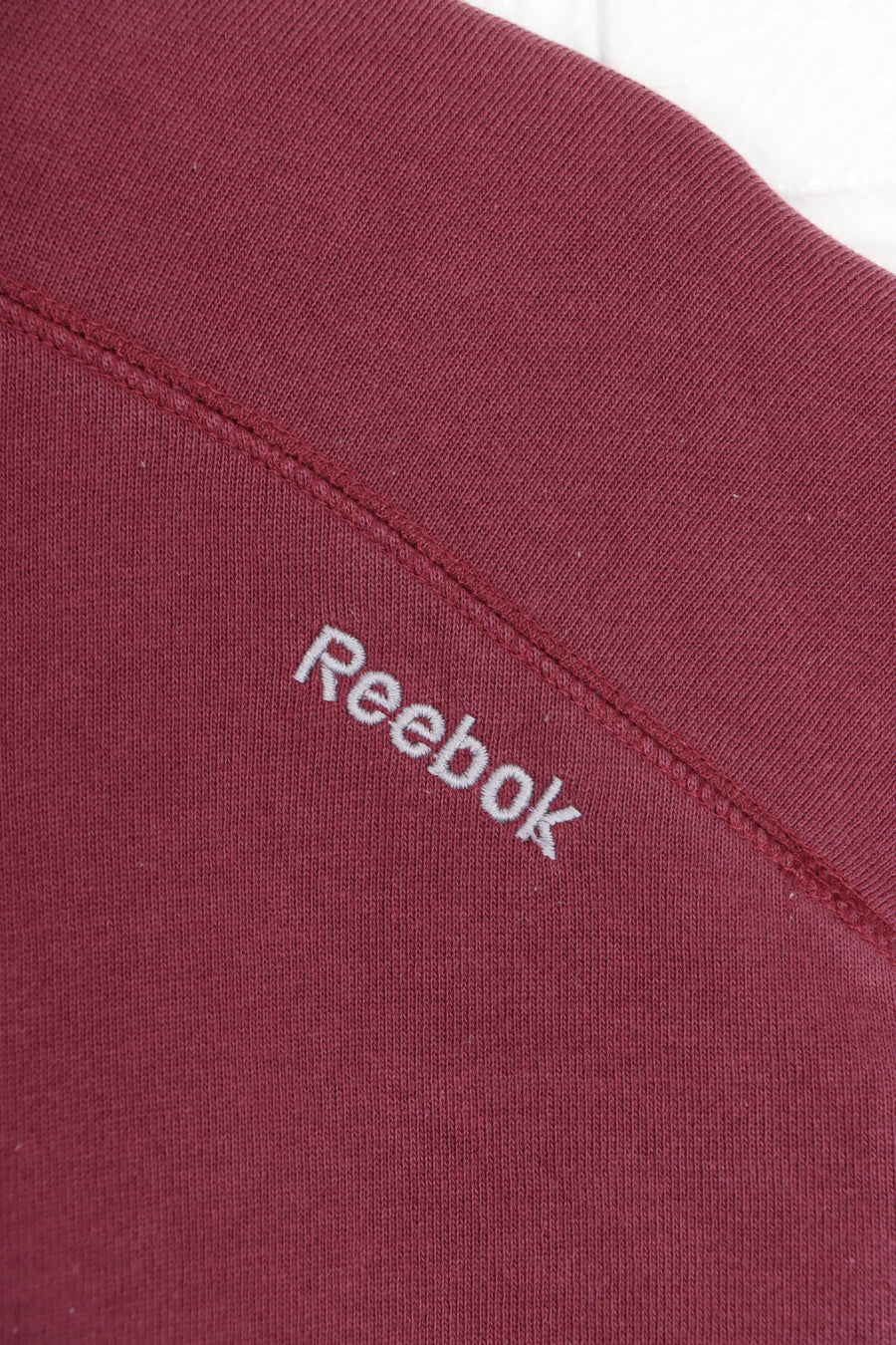 REEBOK Maroon Big Logo Hoodie (M)