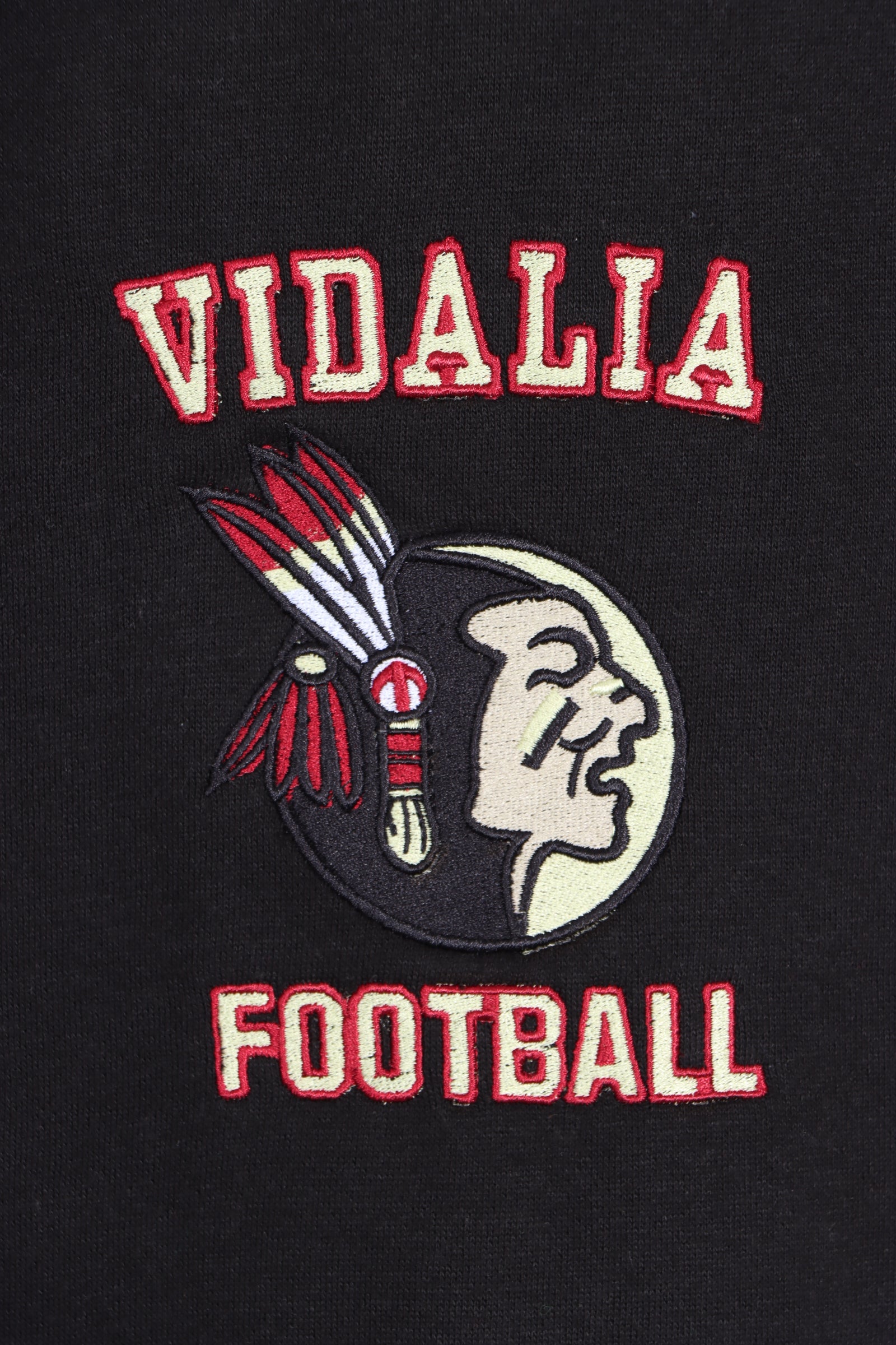 Vidalia College Football Embroidered Hoodie (M-L) - Vintage Sole Melbourne