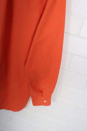 Vintage RALPH LAUREN 'Custom Fit' Orange Button Up Shirt (L)