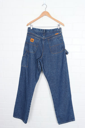 RIGGS Workwear by WRANGLER Blue Denim Jeans (32X34) - Vintage Sole Melbourne