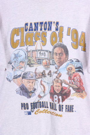 Vintage Canton Class of 1994 Hall of Fame Football NFL USA Made Tee (XXL)