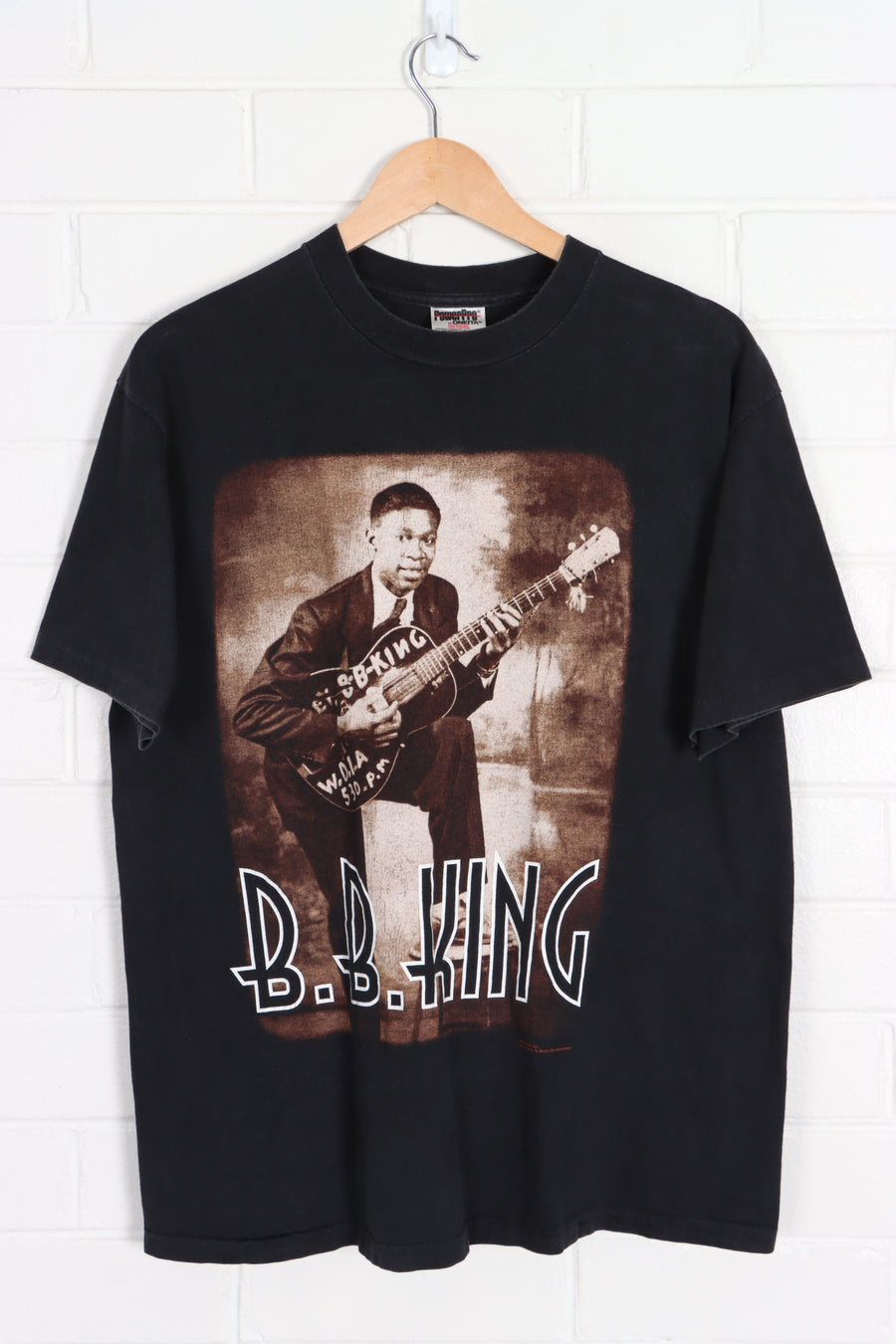 B.B. KING "of The Blues" 1996 World Tour Single Stitch T-Shirt (M-L)