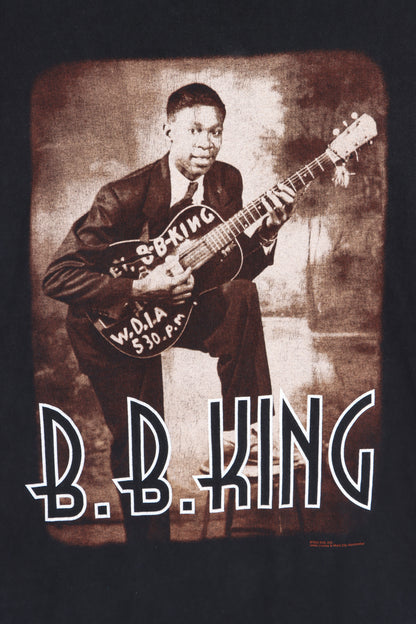 B.B. KING "of The Blues" 1996 World Tour Single Stitch T-Shirt (M-L) - Vintage Sole Melbourne