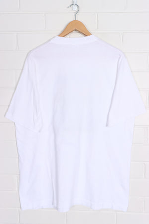Vintage 1987 "Lead a Horse To Water" Joke Single Stitch Gag Tee USA Made (L)