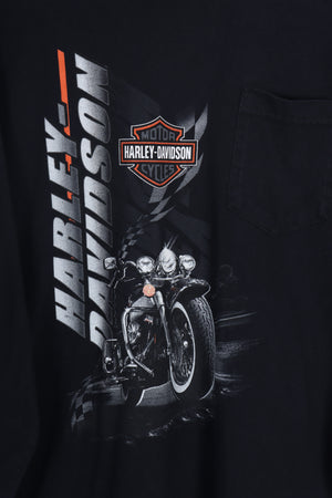 HARLEY DAVIDSON 'House of Harley' Alaska All Over Long Sleeve T-Shirt (XL)