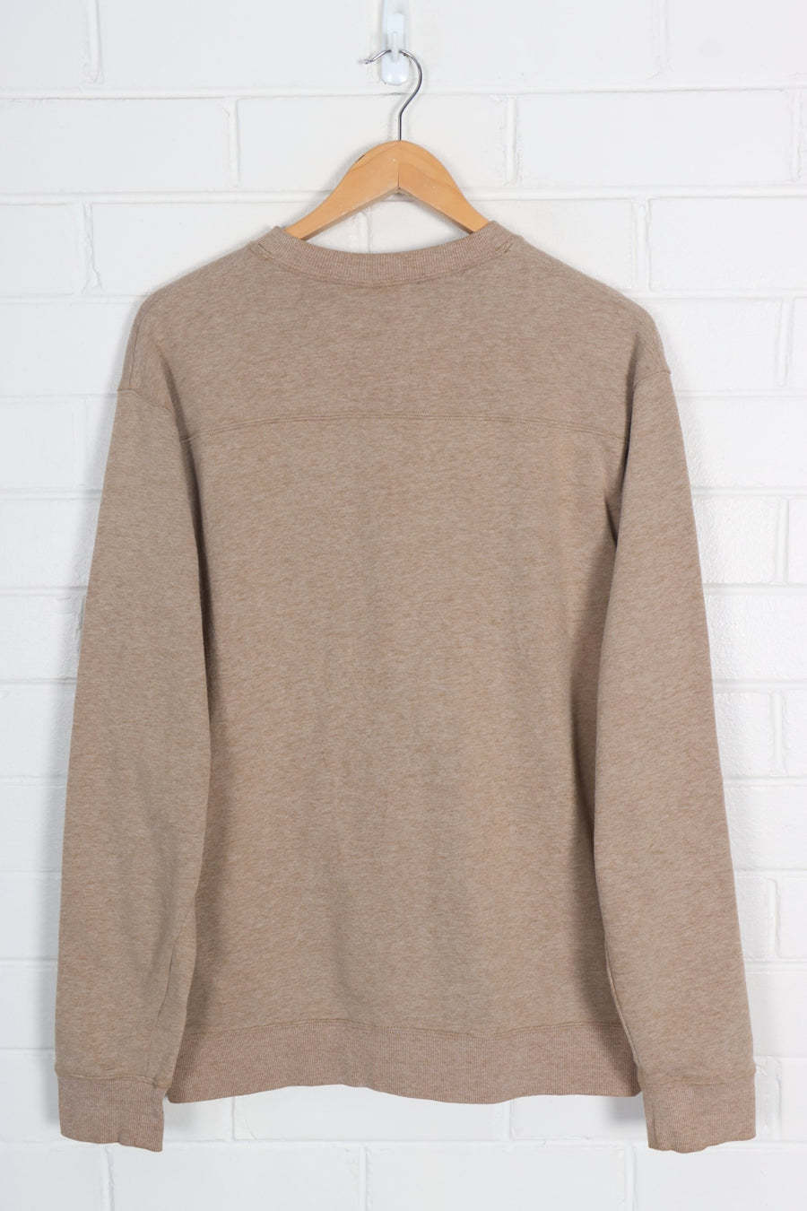 COLUMBIA Brown & Grey Embroidered Sweatshirt (M-L)