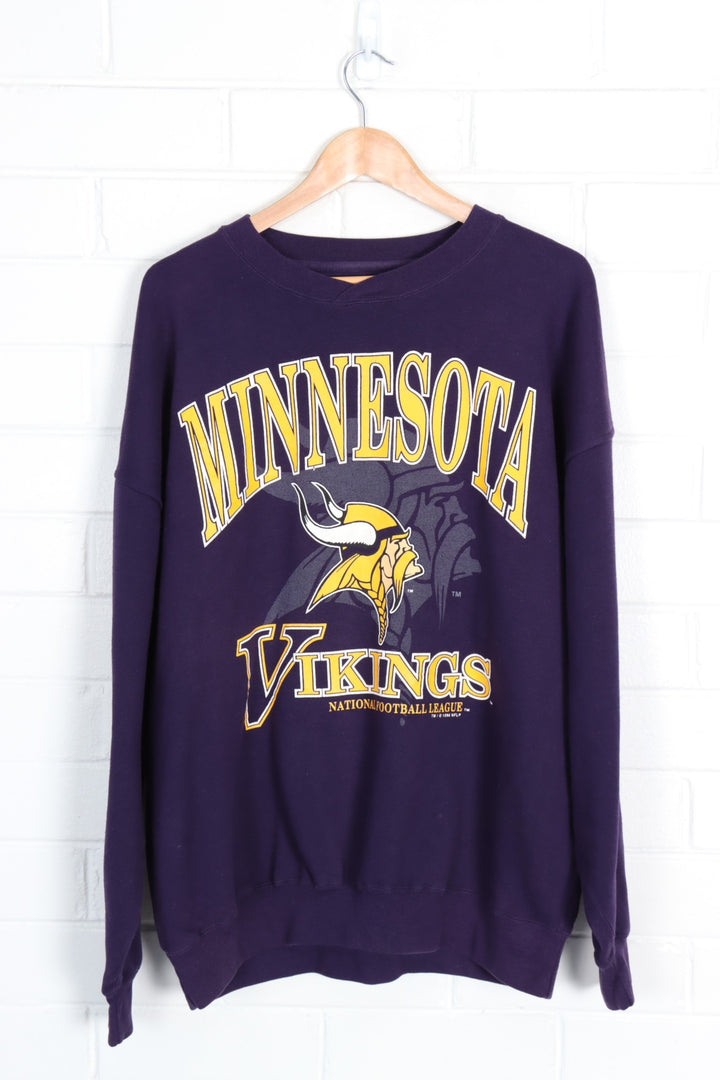 NFL 1996 Minnesota Vikings V-Neck Sweatshirt (XXL)