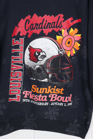 Vintage 1991 Louisville Cardinals Sunkist Fiesta Bowl Sweatshirt (S-M)