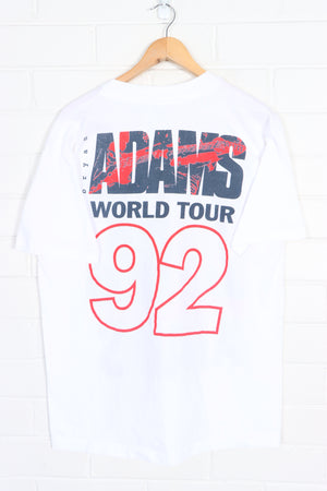 Bryan Adams 'Waking Up The World' 1992 Tour Single Stitch T