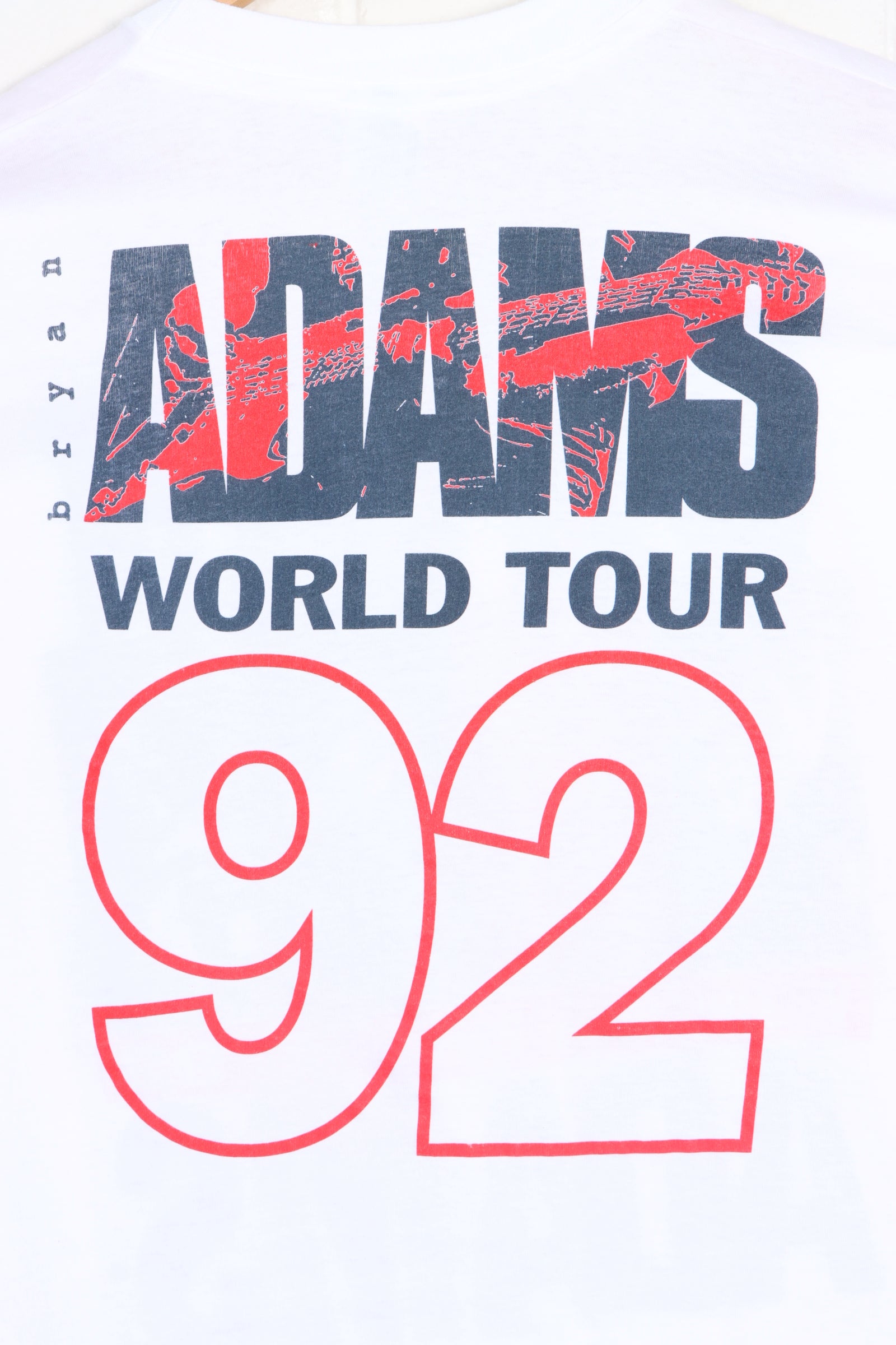 Bryan Adams 'Waking Up The World' 1992 Tour Single Stitch T-Shirt (L) - Vintage Sole Melbourne