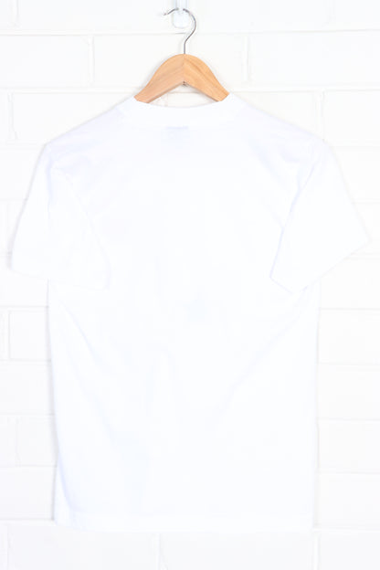 NFL Redskins v Cowboys 1990 Pee Single Stitch T-Shirt USA Made (S) - Vintage Sole Melbourne