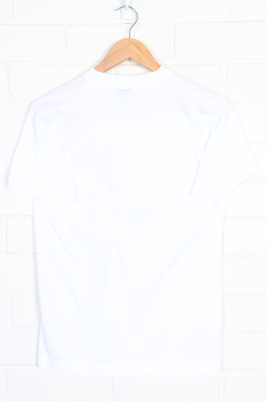 NFL Redskins v Cowboys 1990 Pee Single Stitch T-Shirt USA Made (S)